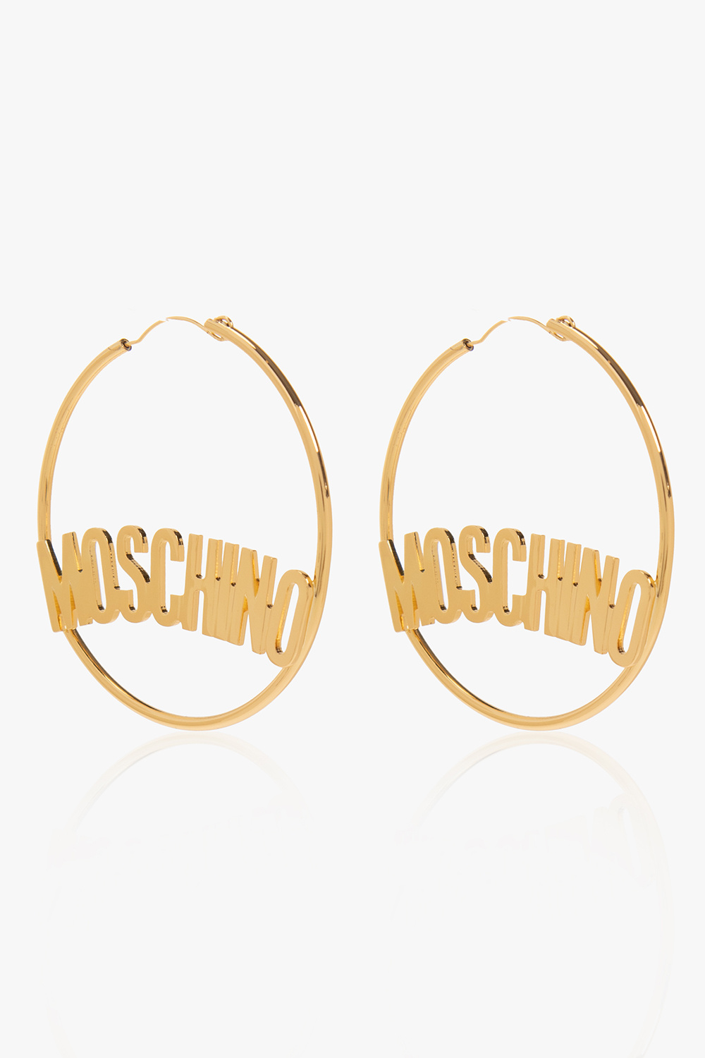 H and clearance m moschino earrings